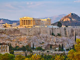 Athény - severní svahy Akropole