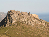 Karystos s pevností Castello Rosso
