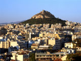 Lykavittos je přírodní rozhlednou řeckých Athén