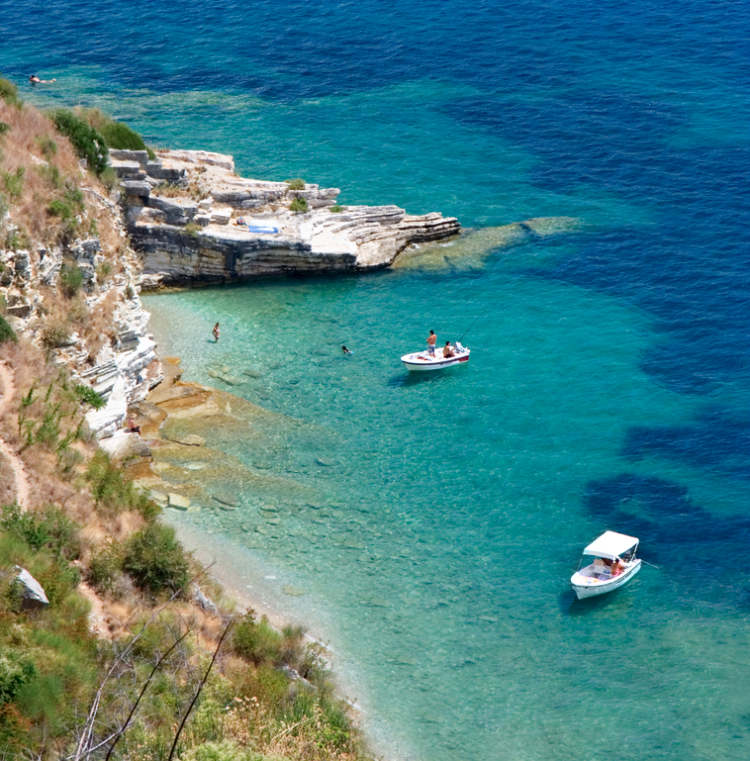 ostrov Korfu, Řecko